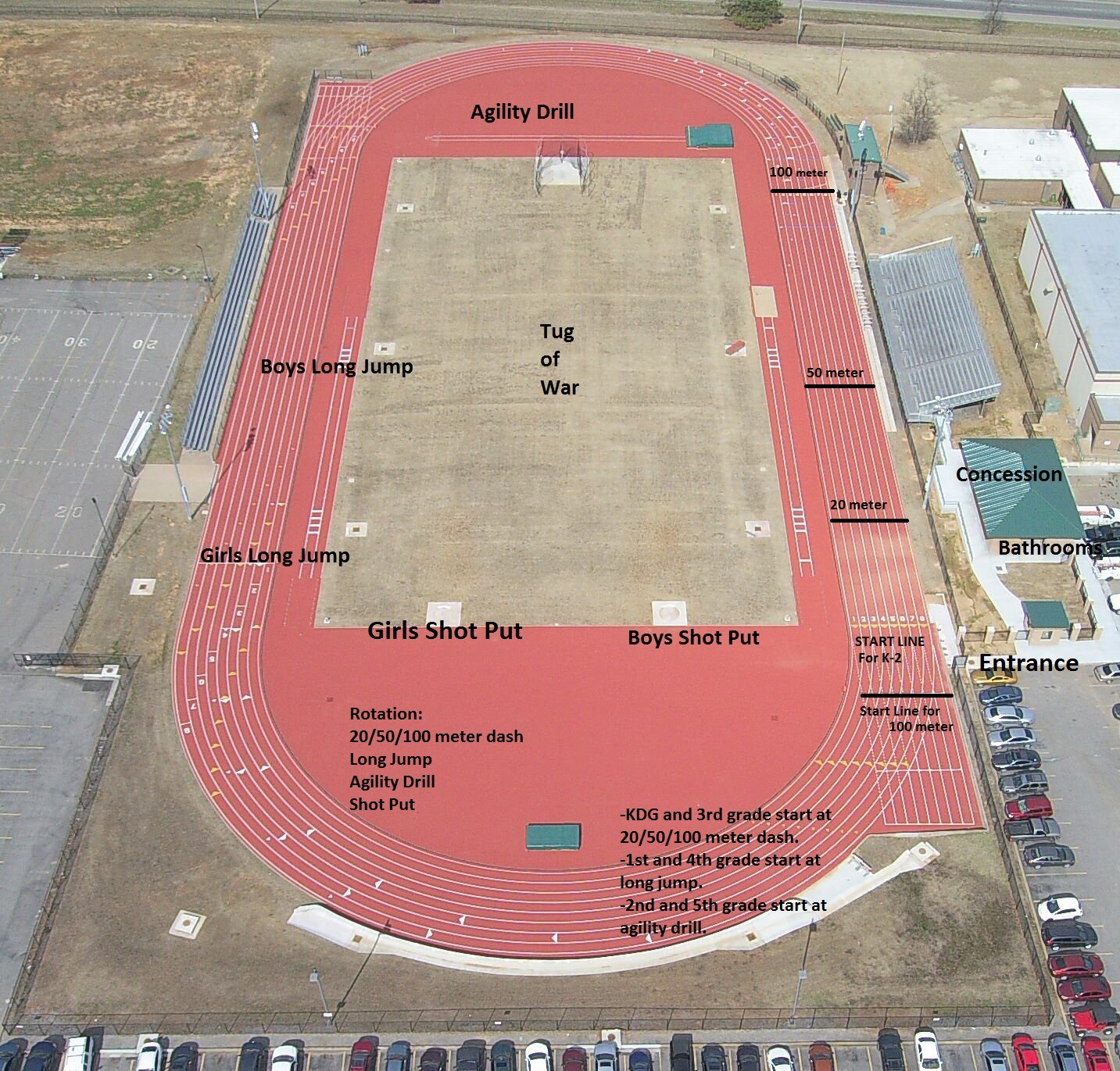 Van Buren School District Elementary Track and Field