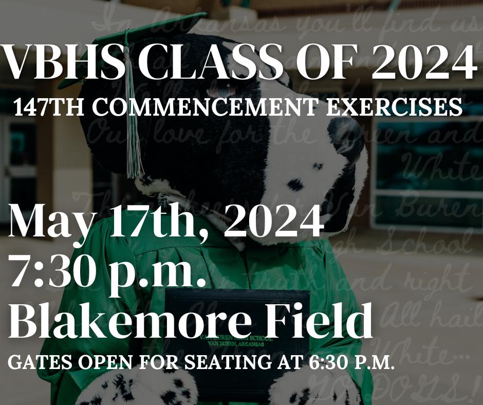 VBHS 147th Annual Commencement Exercises to be held May 17