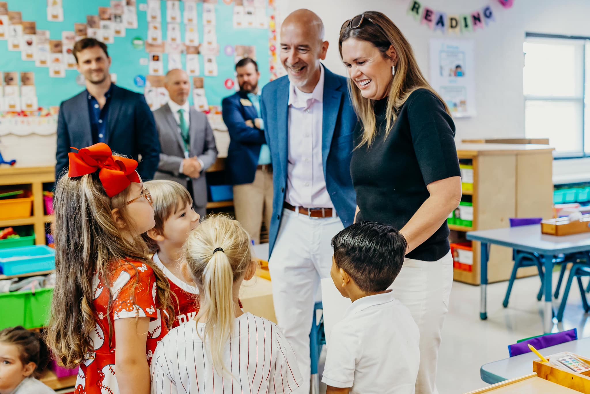 Governor Sanders visits Parkview Elementary School 