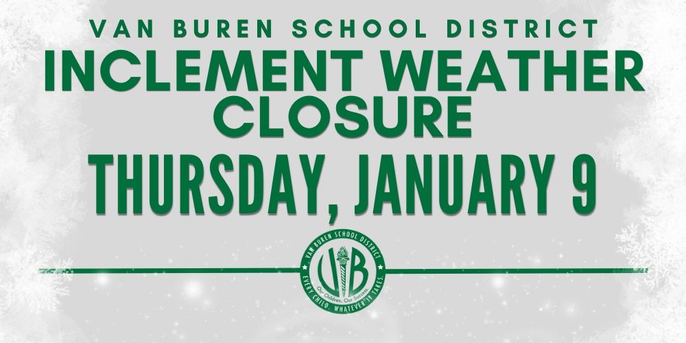 VBSD closed Thursday, January 9