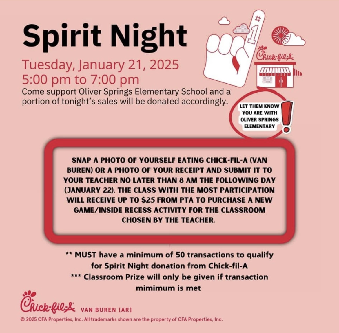 OSE Spirit Night