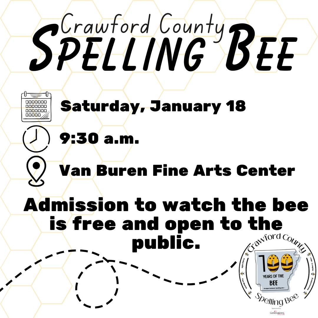 VBSD to host Crawford County Spelling Bee January 18